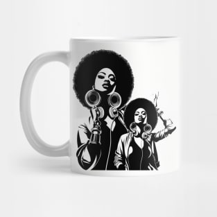 Afrocentric Women Music Mug